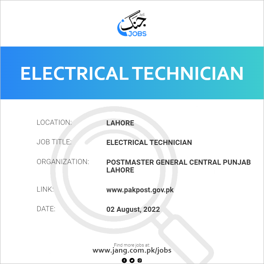 Electrical Technician