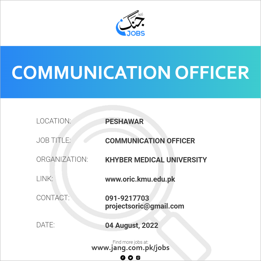Communication Officer