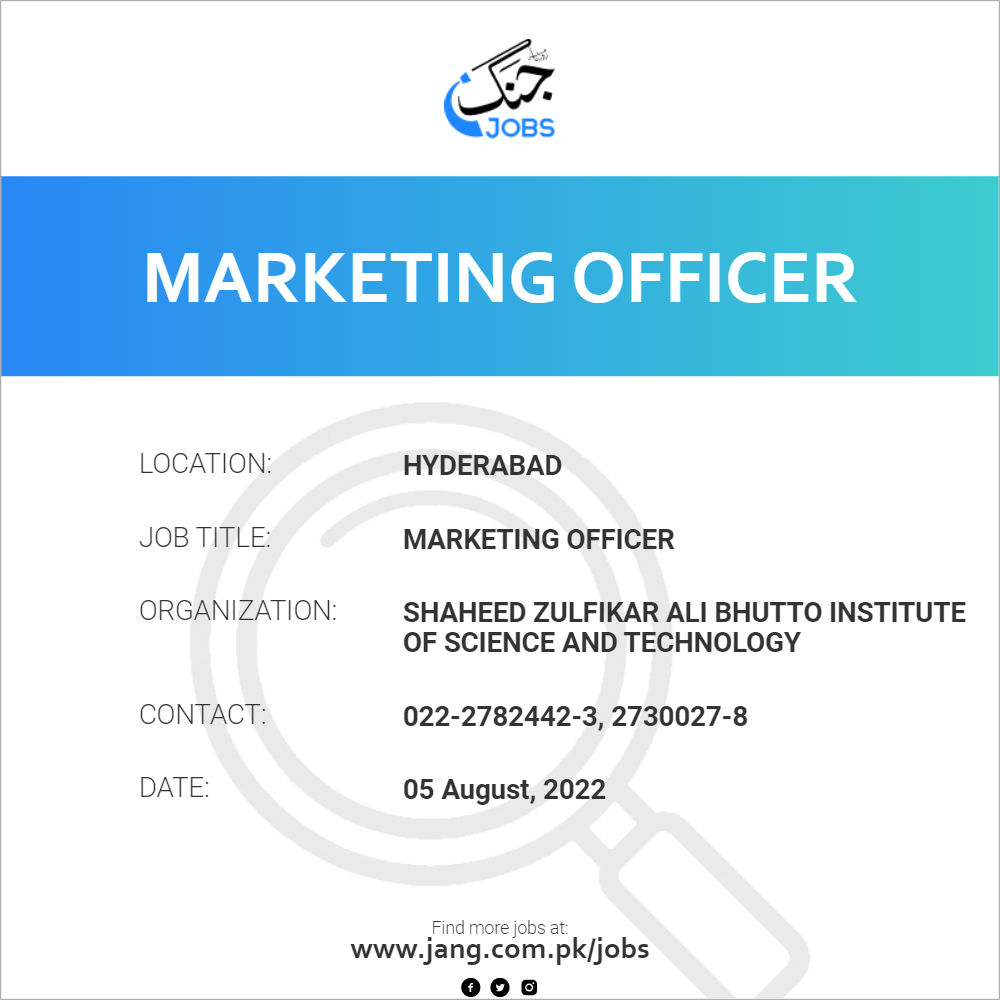 Marketing Officer
