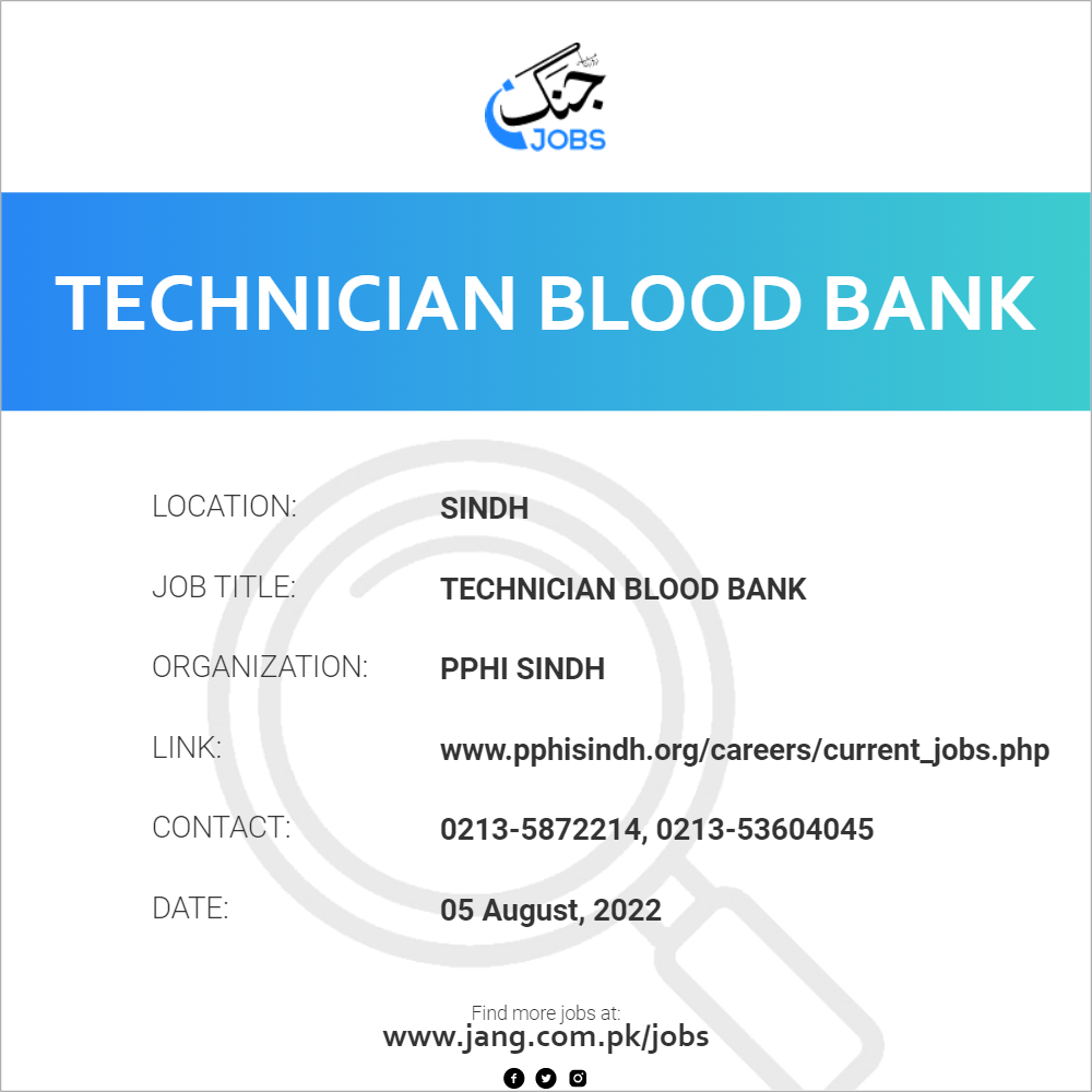 Blood Bank Jobs Tennessee