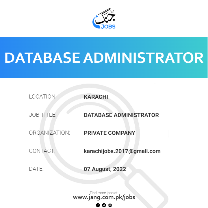 Database Administrator