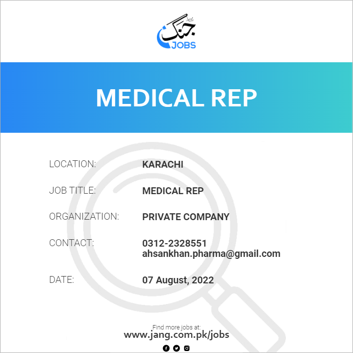 Medical Rep