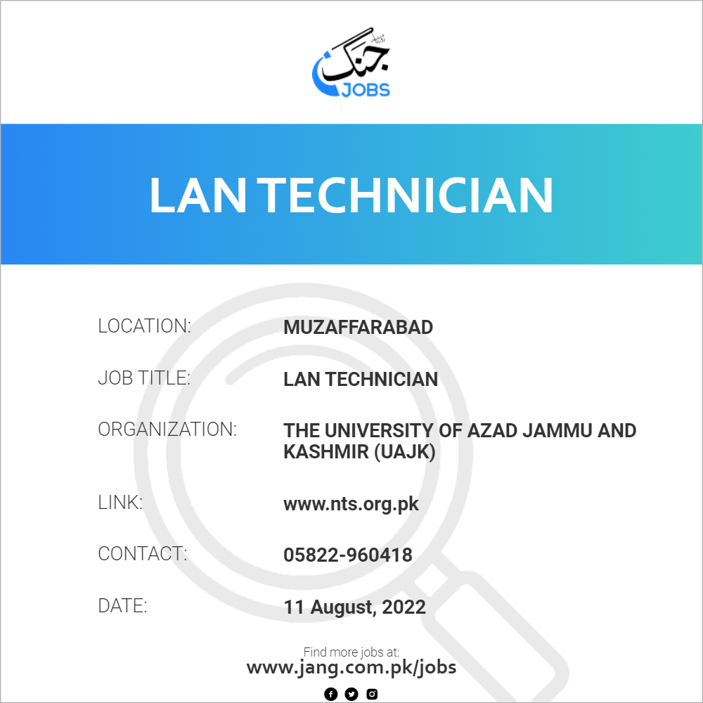 LAN Technician