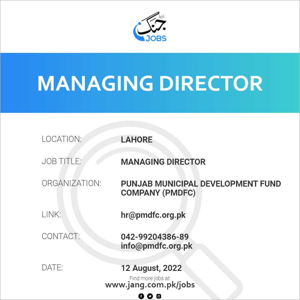 Managing Director