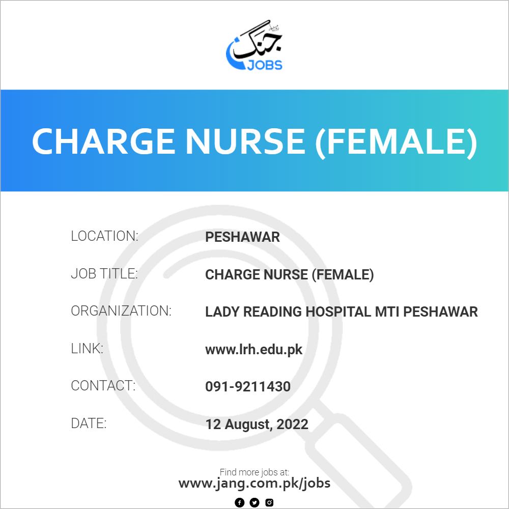 Charge Nurse (Female)