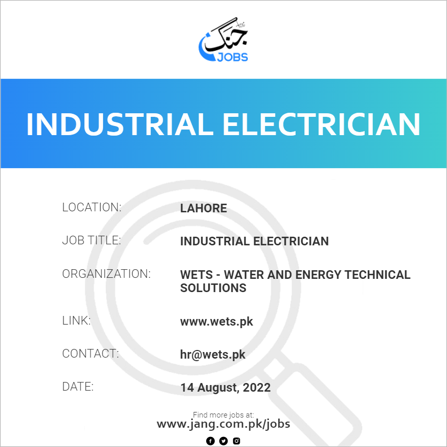Industrial Electrician