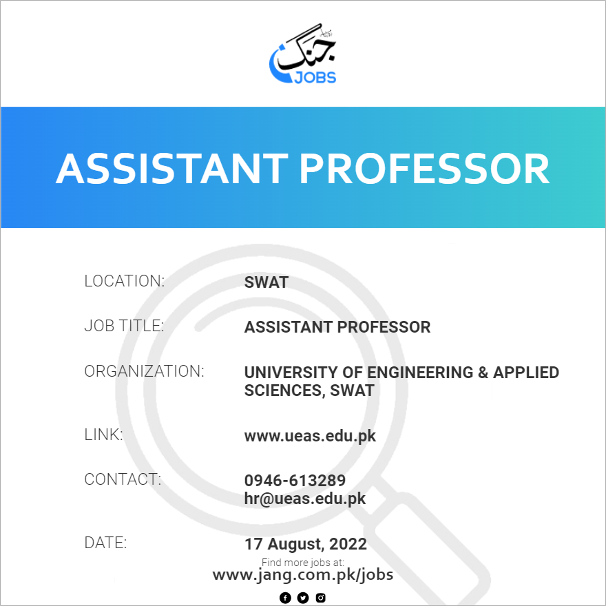 Assistant Professor