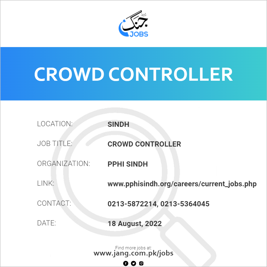 Crowd Controller