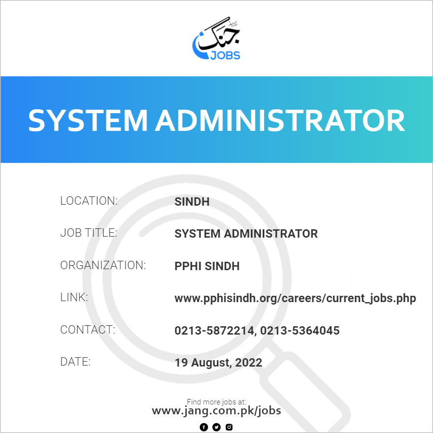 System Administrator