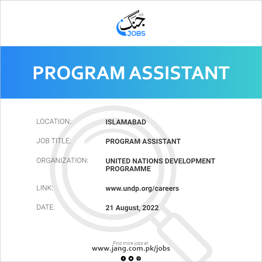 Program Assistant