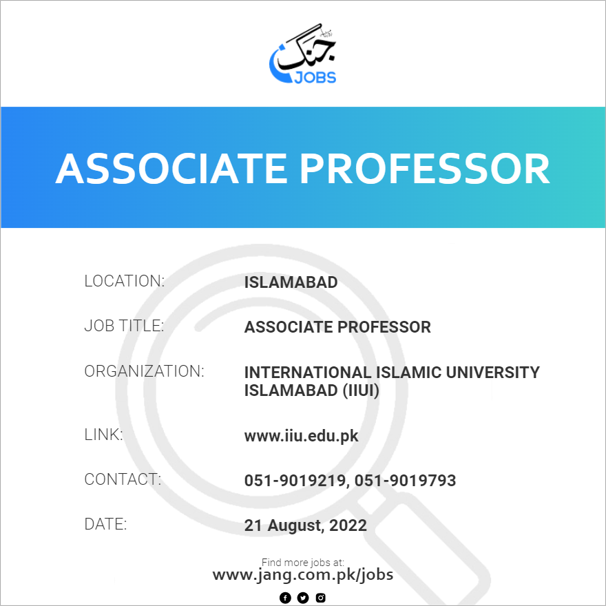 Associate Professor