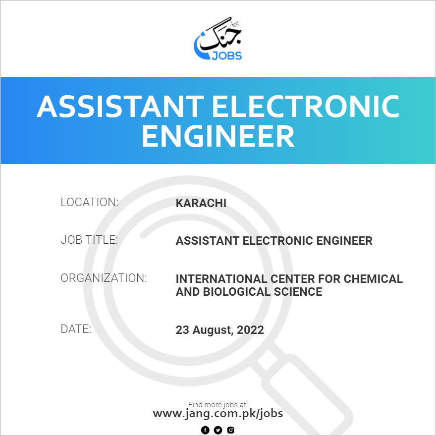 Assistant Electronic Engineer