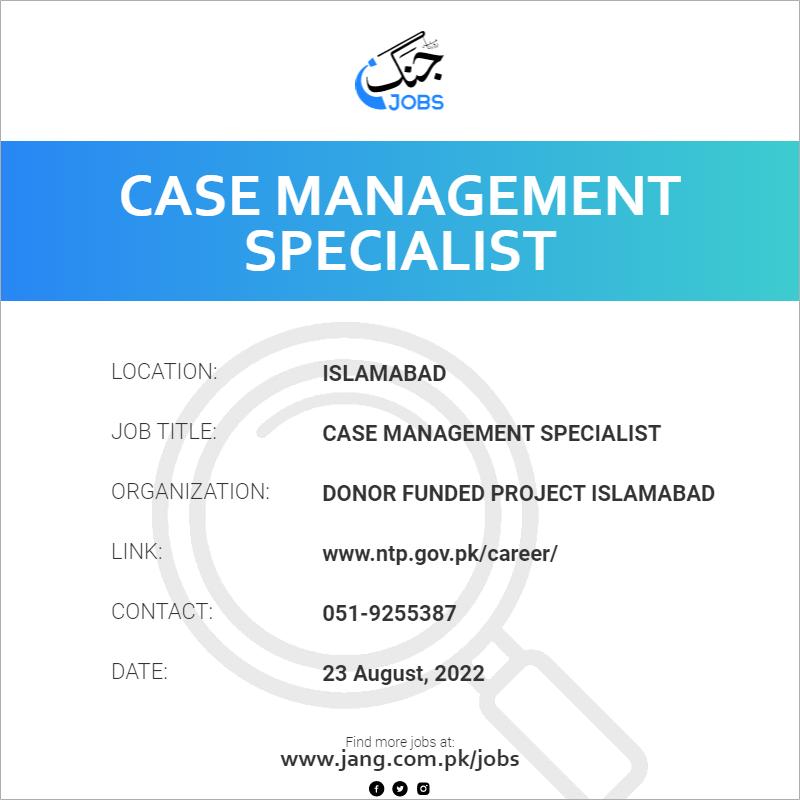 Case Management Specialist