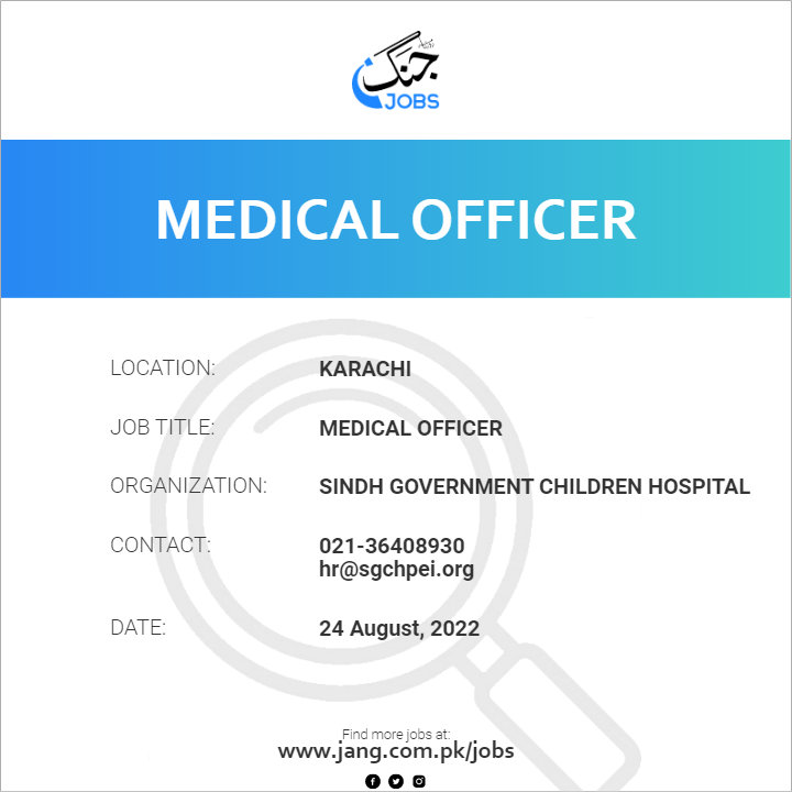 Medical Officer