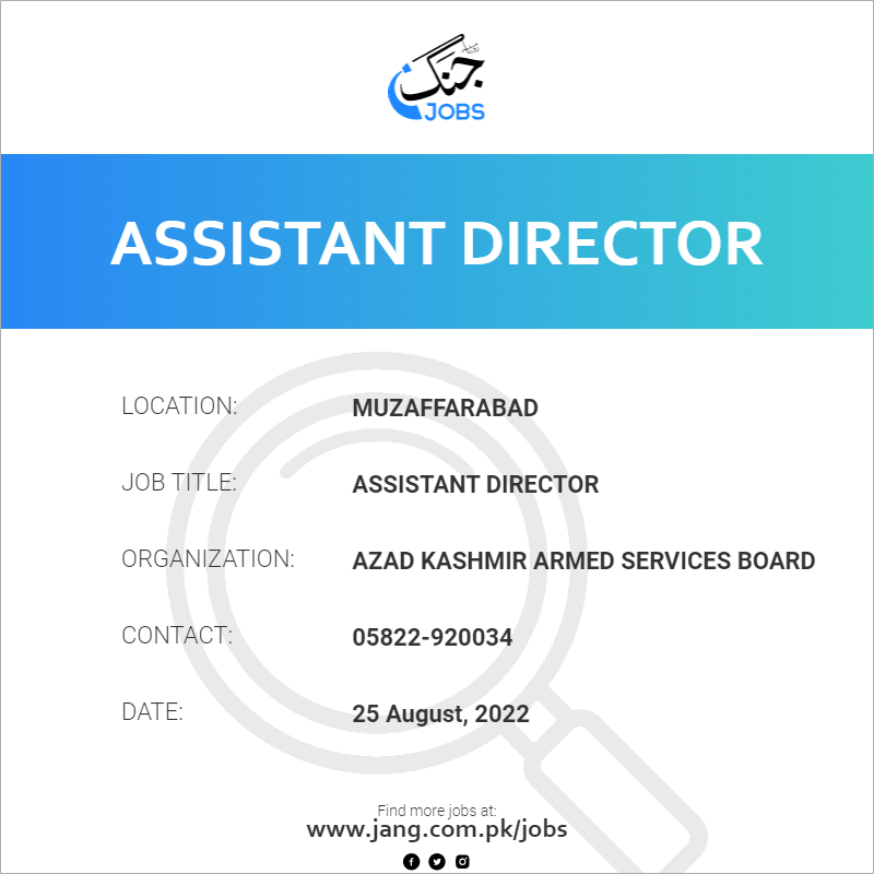 Assistant Director