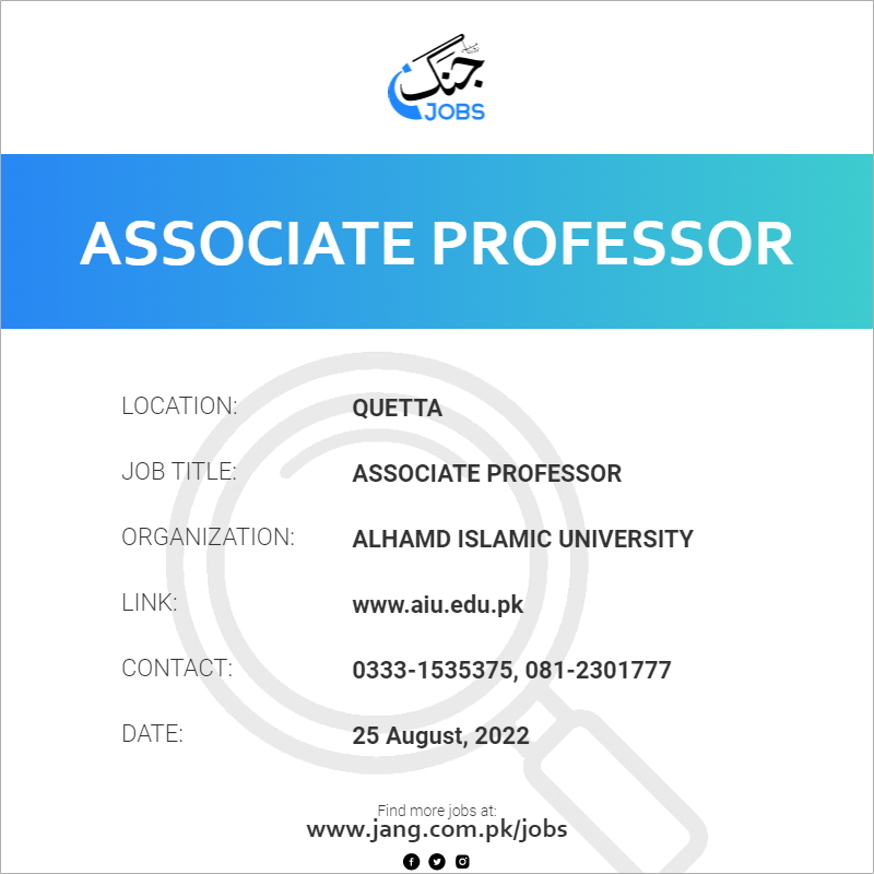 Associate Professor