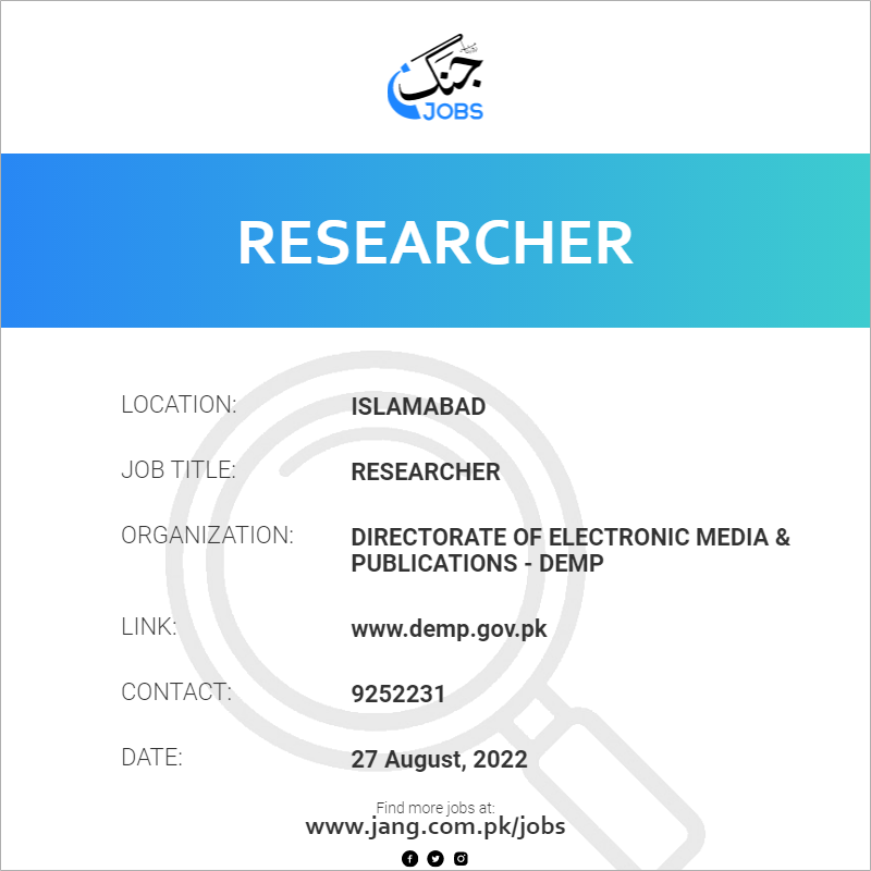 Researcher
