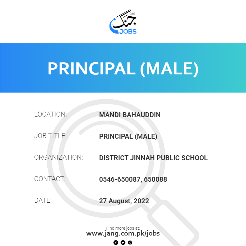 Principal (Male)