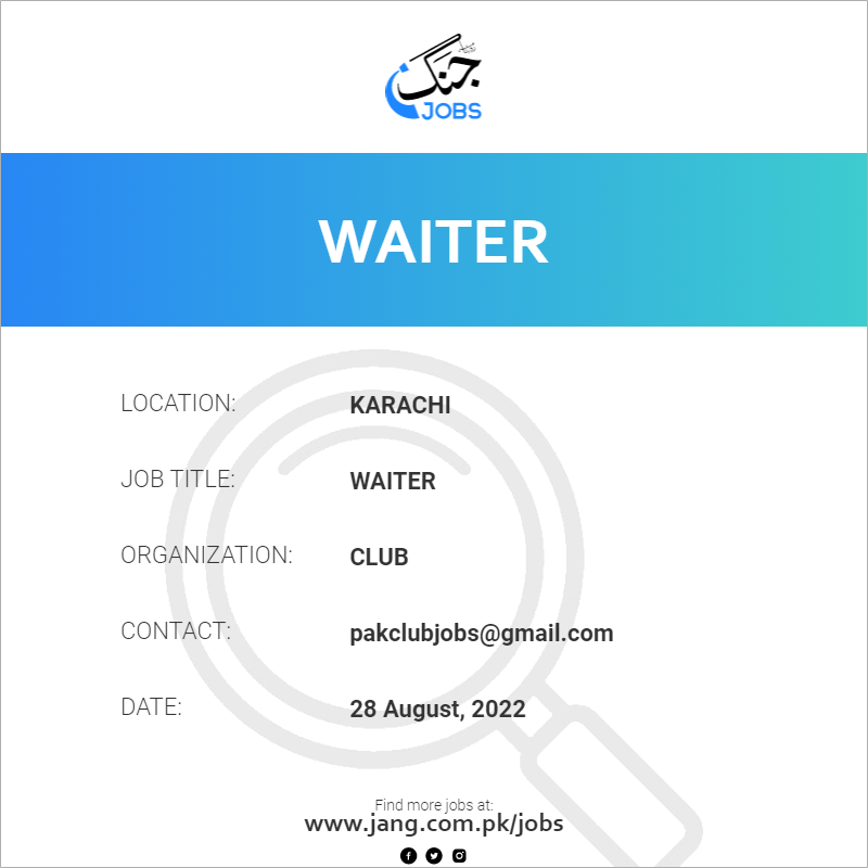 Waiter