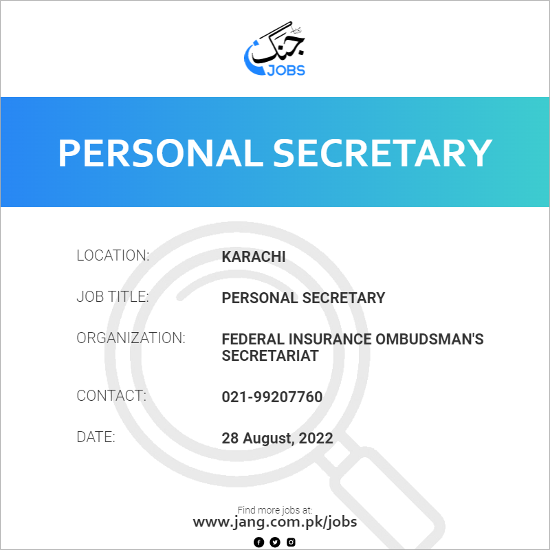 Personal Secretary