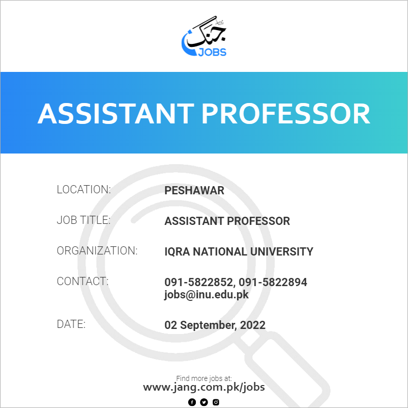 Assistant Professor