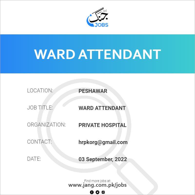 Ward Attendant