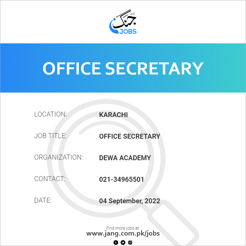 Office Secretary