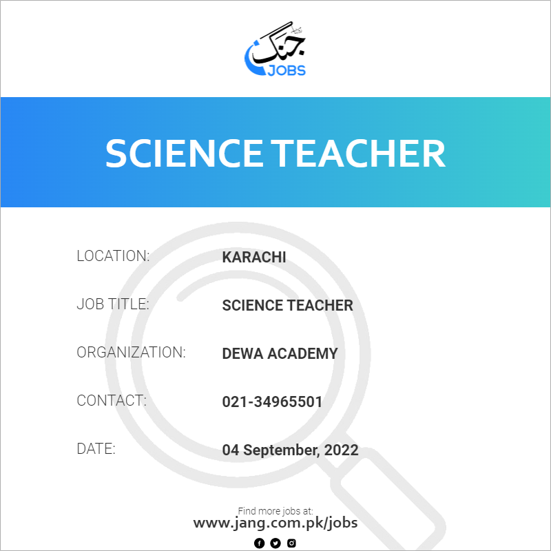 Science Teacher