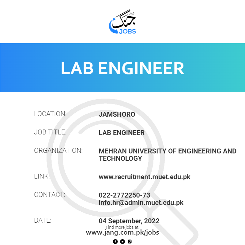 Lab Engineer