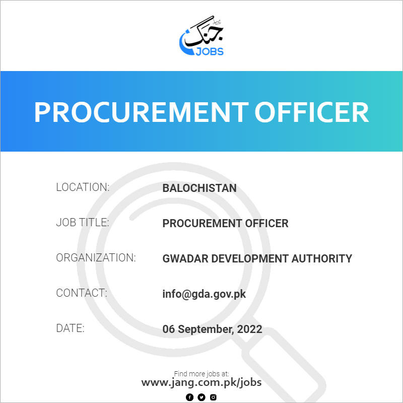 Procurement Officer