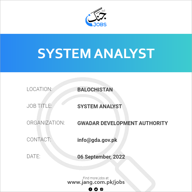 System  Analyst