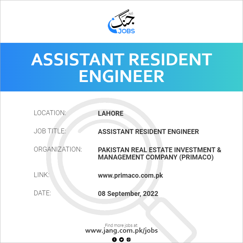 Assistant Resident Engineer