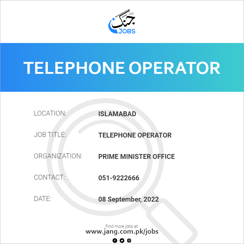 Telephone Operator