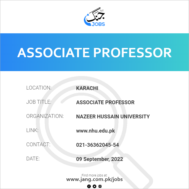 Associate Professor