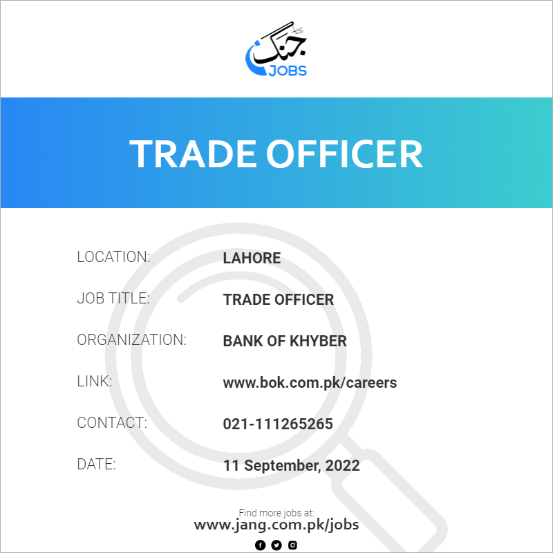 Trade Officer