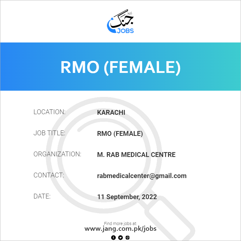 RMO (Female)