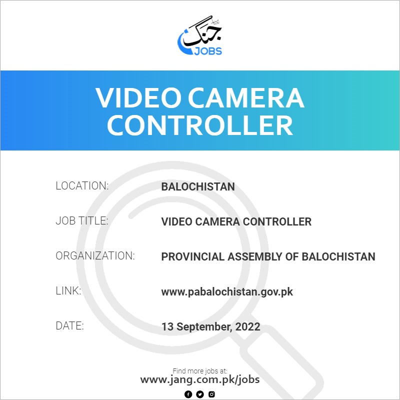 Video Camera Controller