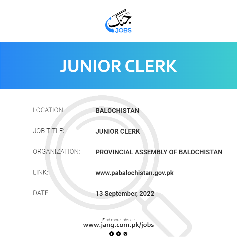 Junior Clerk