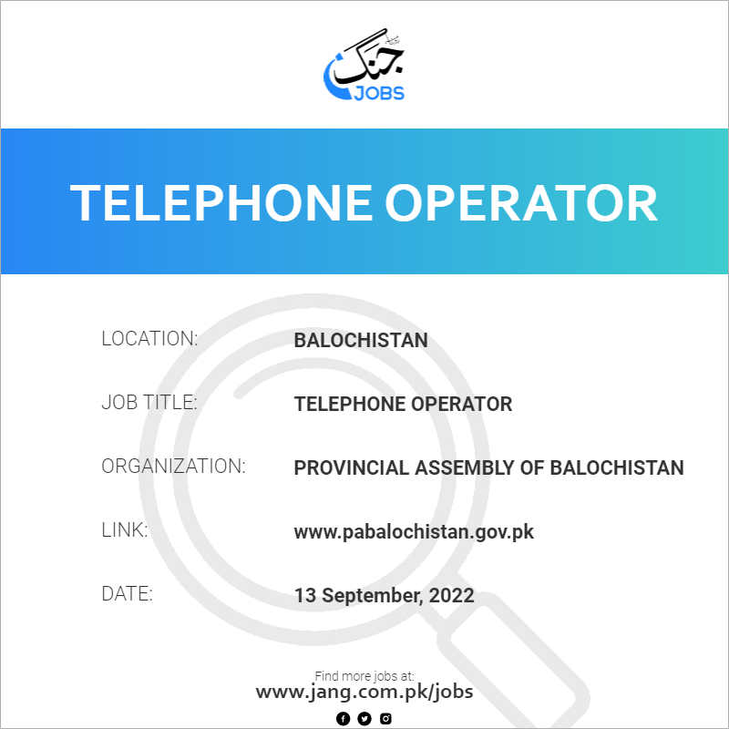 Telephone Operator