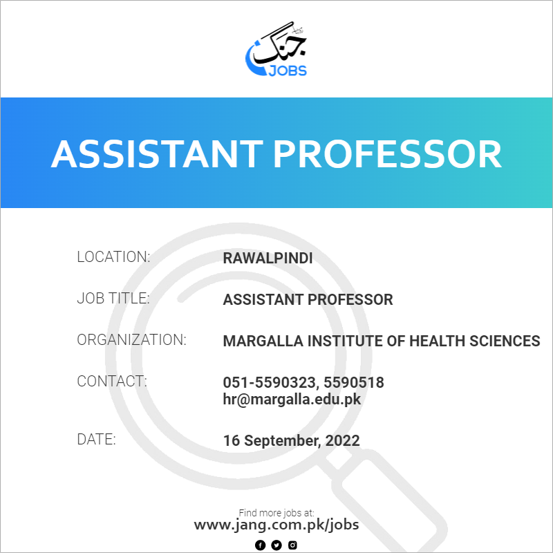 Assistant Professor