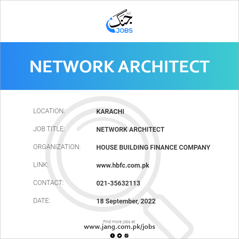 network-architect-job-house-building-finance-company-jobs-in