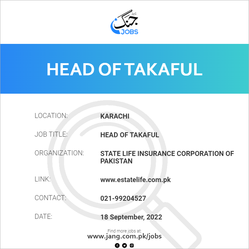 Head Of Takaful