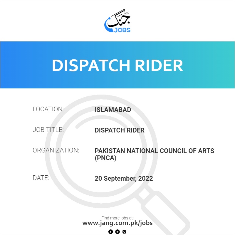 Dispatch Rider