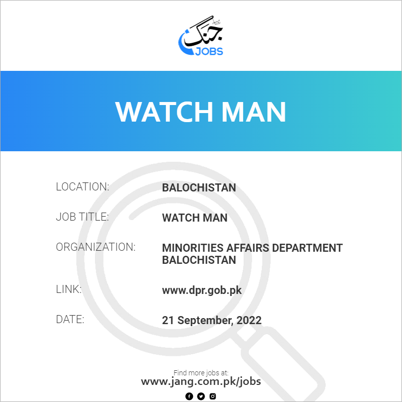 Watch Man