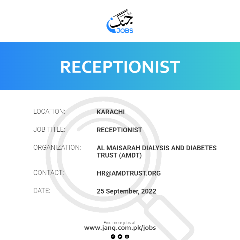 Receptionist