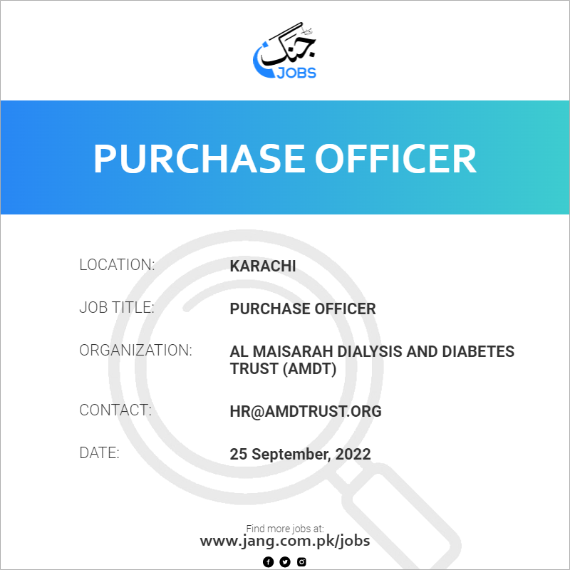 Purchase Officer