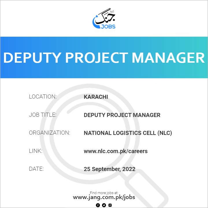 Deputy Project Manager Job Description Construction