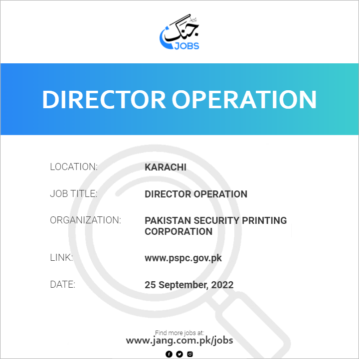 Director Operation