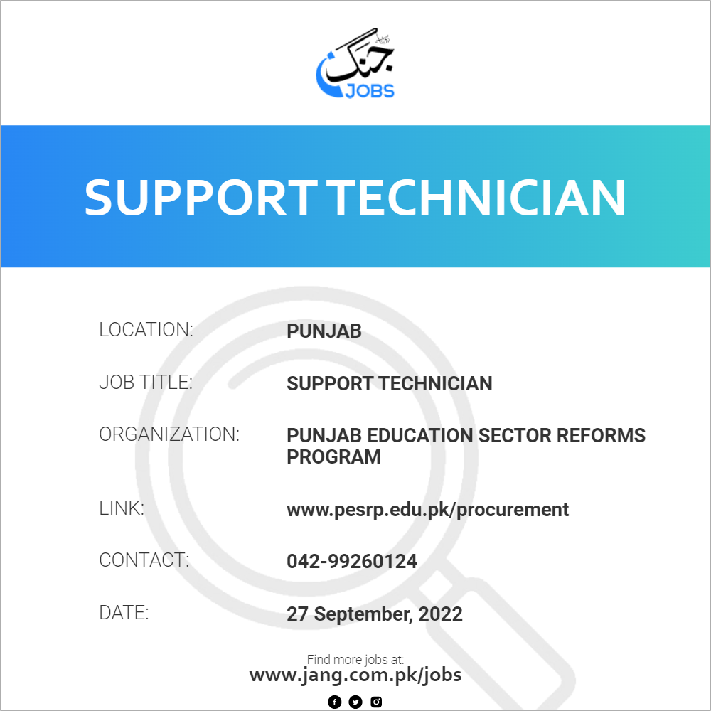 Support Technician