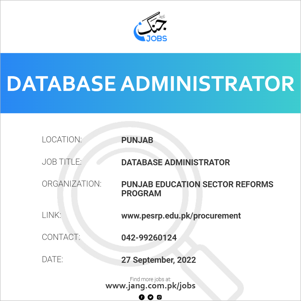 Database Administrator